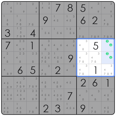 hidden pairs sudoku